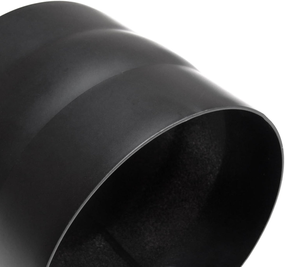 raik Rauchrohr-Adapter Verbindungsstück für 130 mm Durchmesser Ofenrohre 2 mm Stahlblech Senotherm B
