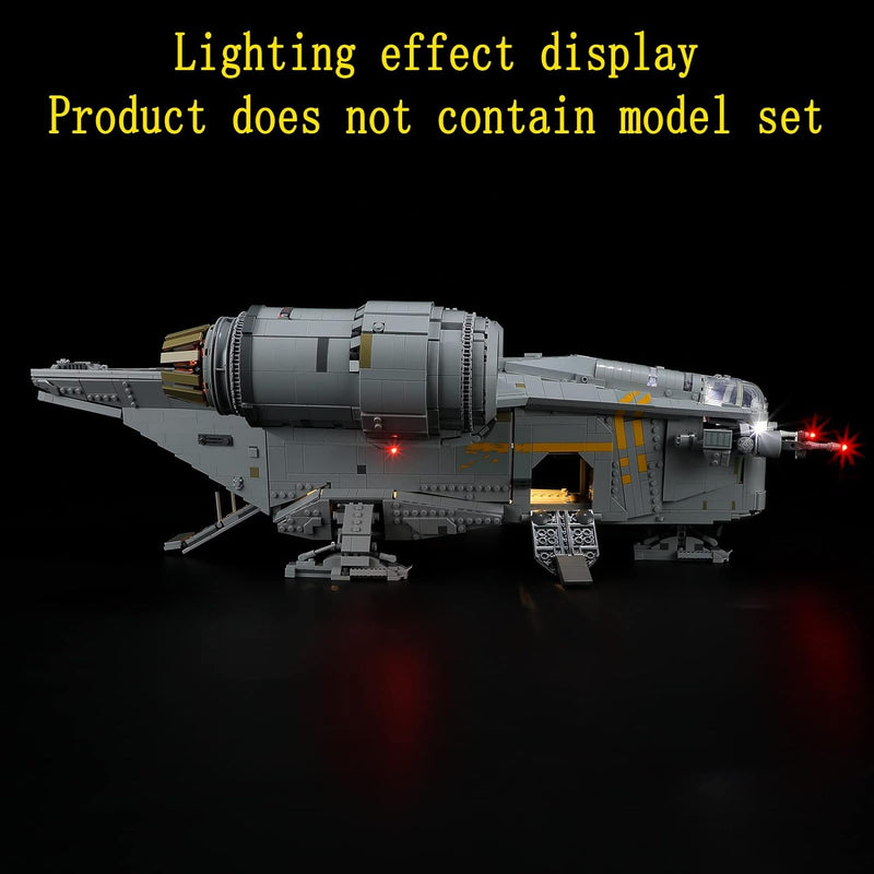 GEAMENT LED Licht-Set Kompatibel mit Lego UCS Razor Creast - Beleuchtungsset für Star Wars 75331 Bau