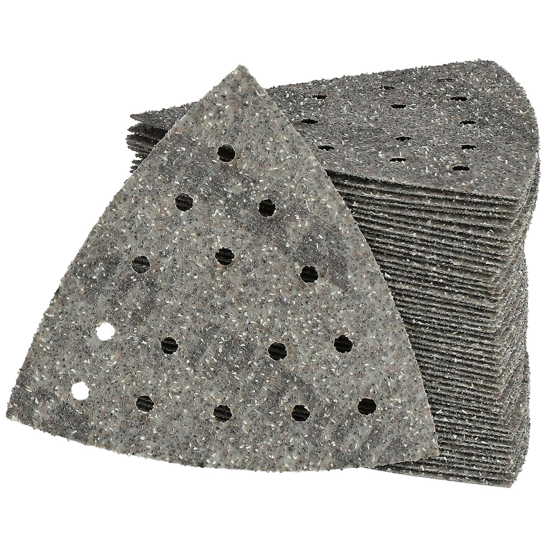 Mirka Iridium Schleifdreieck Premium-Schleifpapier 93x93x93mm 15-Loch Klett, Korn 40, 50 Stk/Zum Sch