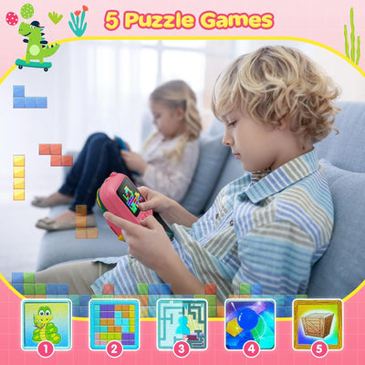 Kinderkamera Sofortbildkamera, CAMCLID 2,4 Zoll Digitalkamera Kinder Dinosaurier Sofortbildkamera mi