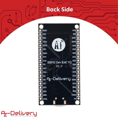 AZDelivery 5 x ESP-32S Dev Kit C unverlötet NodeMCU Module WLAN WiFi Development Board mit CH340 (Na