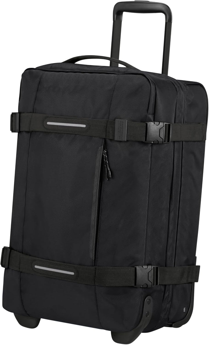 American Tourister Urban Track, Reisetasche mit 2 Rollen, 55 cm, 55 L, Schwarz (Asphalt Black) Schwa