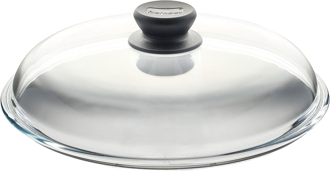 Gewölbter Glasdeckel 32 cm passend für Kochgeschirr der Bonanza-Serie 004432 l ideal zum Sichtkochen