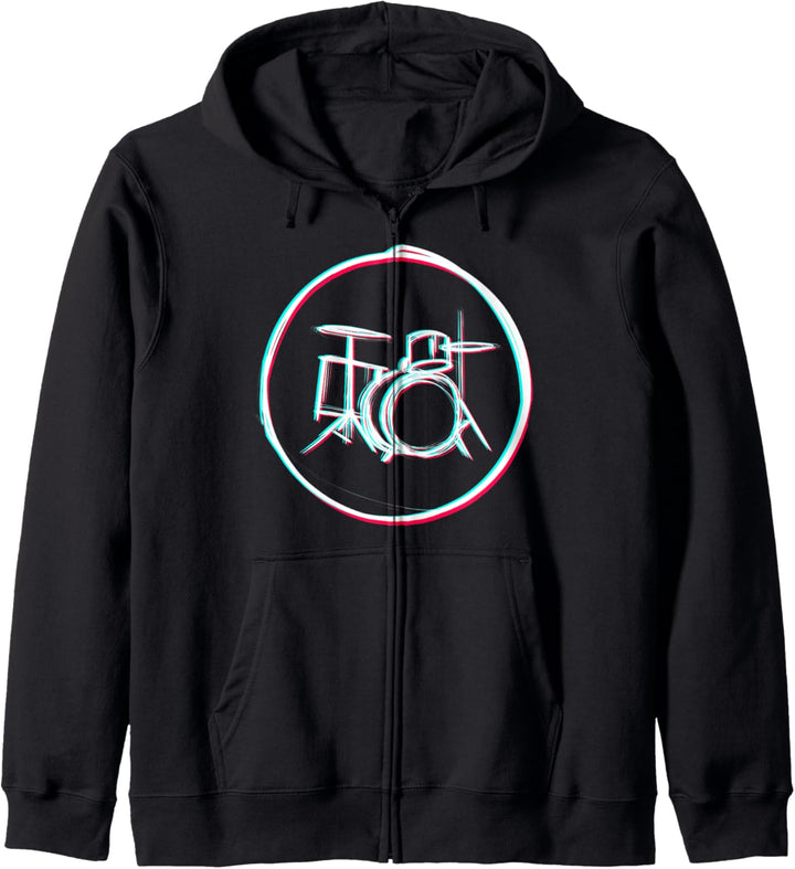 Drumstick Geschenk Trommeln und Percussion Kapuzenjacke