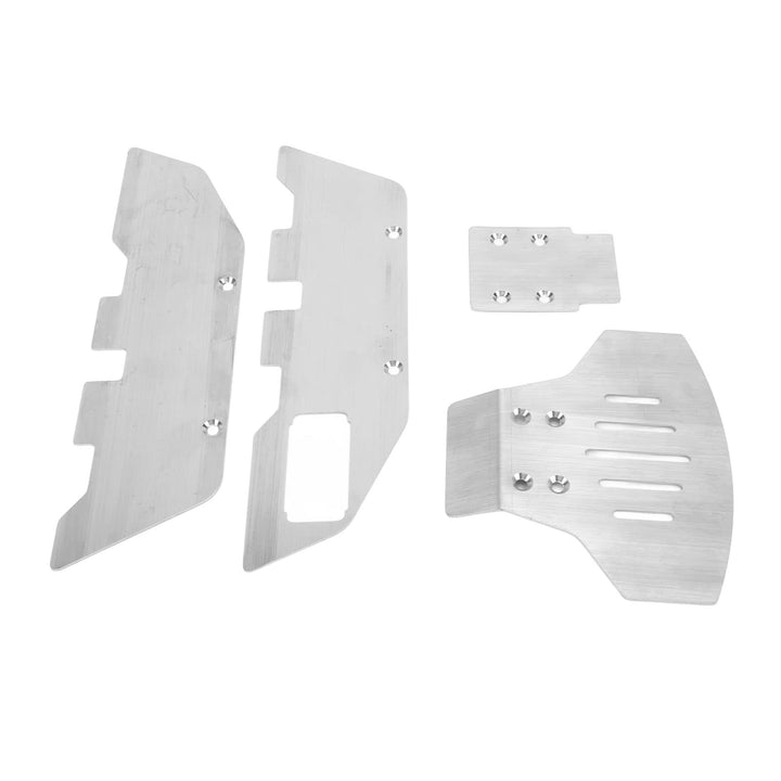 RC Chassis Protector Armor, Edelstahl Chassis Armor für Traxxas Slash 2WD 1/10 RC Car Upgrade Teile