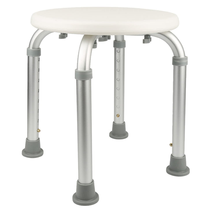 meihe Duschhocker 360° drehbar + Badewannengriff mit Saugnäpfen für Dusche und Badewanne (32 x 32 x