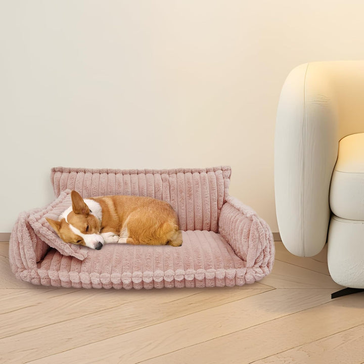 Beruhigende Couch für Haustiere, 100 x 67 x 40 cm Haustier Bett | Haustier-Couch mit Abnehmbarem Was