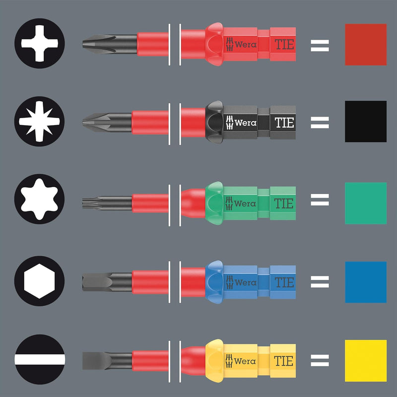 Wera 05006617001 Kraftform Kompakt VDE Big Pack 1, 26-teilig Single, Single