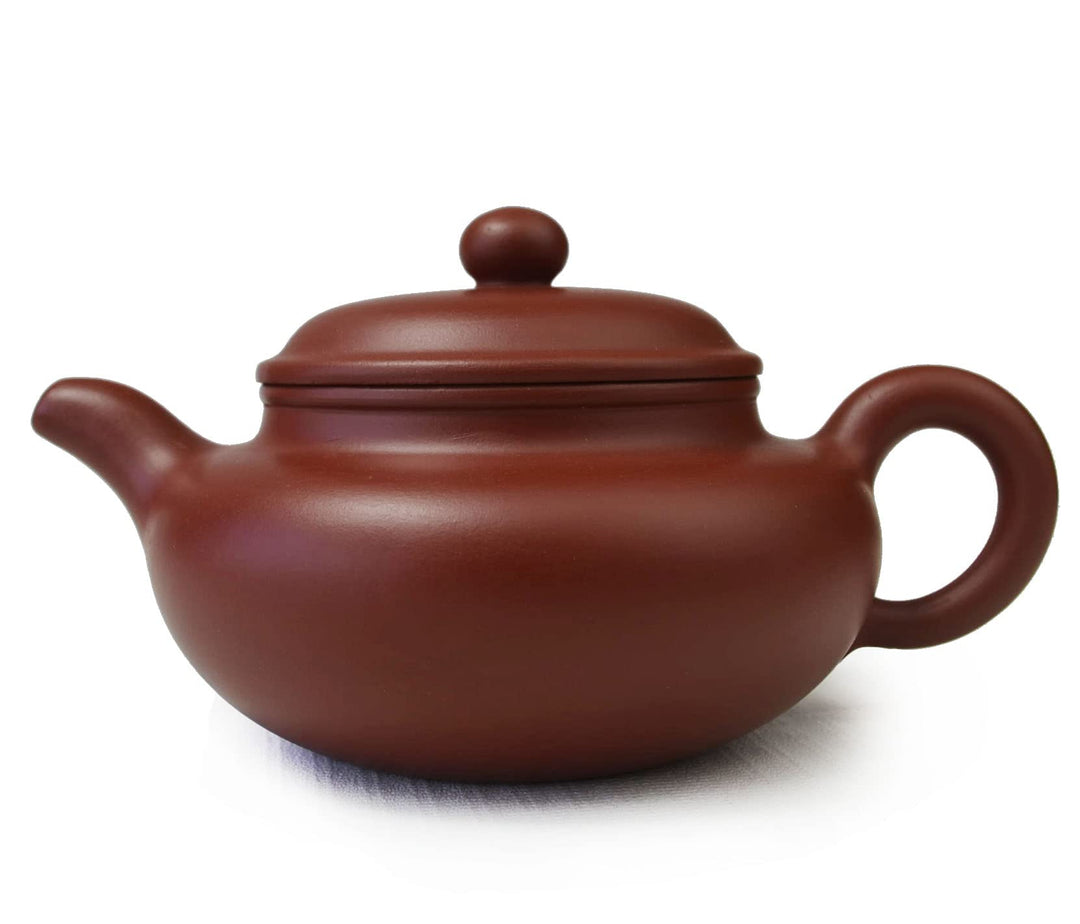 Yxhupot Zisha Classics Teekanne, 250 ml, chinesischer Yixing-Ton, Rot, Rot, Rot