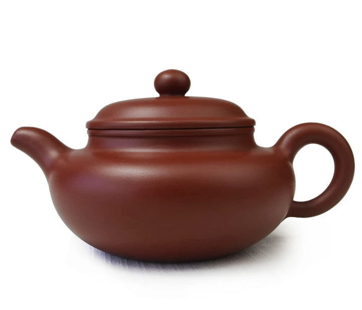Yxhupot Zisha Classics Teekanne, 250 ml, chinesischer Yixing-Ton, Rot, Rot, Rot