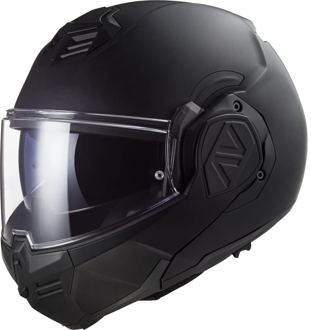 LS2, Modularhelme motorrad ADVANT NOIR, XL XL BLACK FULL MAT, XL BLACK FULL MAT