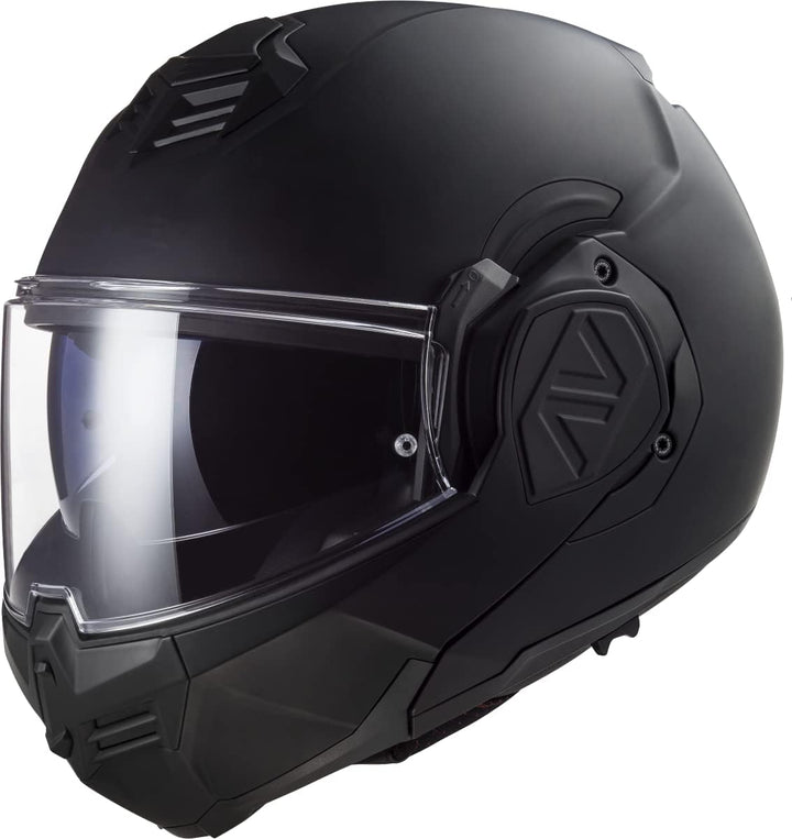 LS2, Modularhelme motorrad ADVANT NOIR, XL XL BLACK FULL MAT, XL BLACK FULL MAT