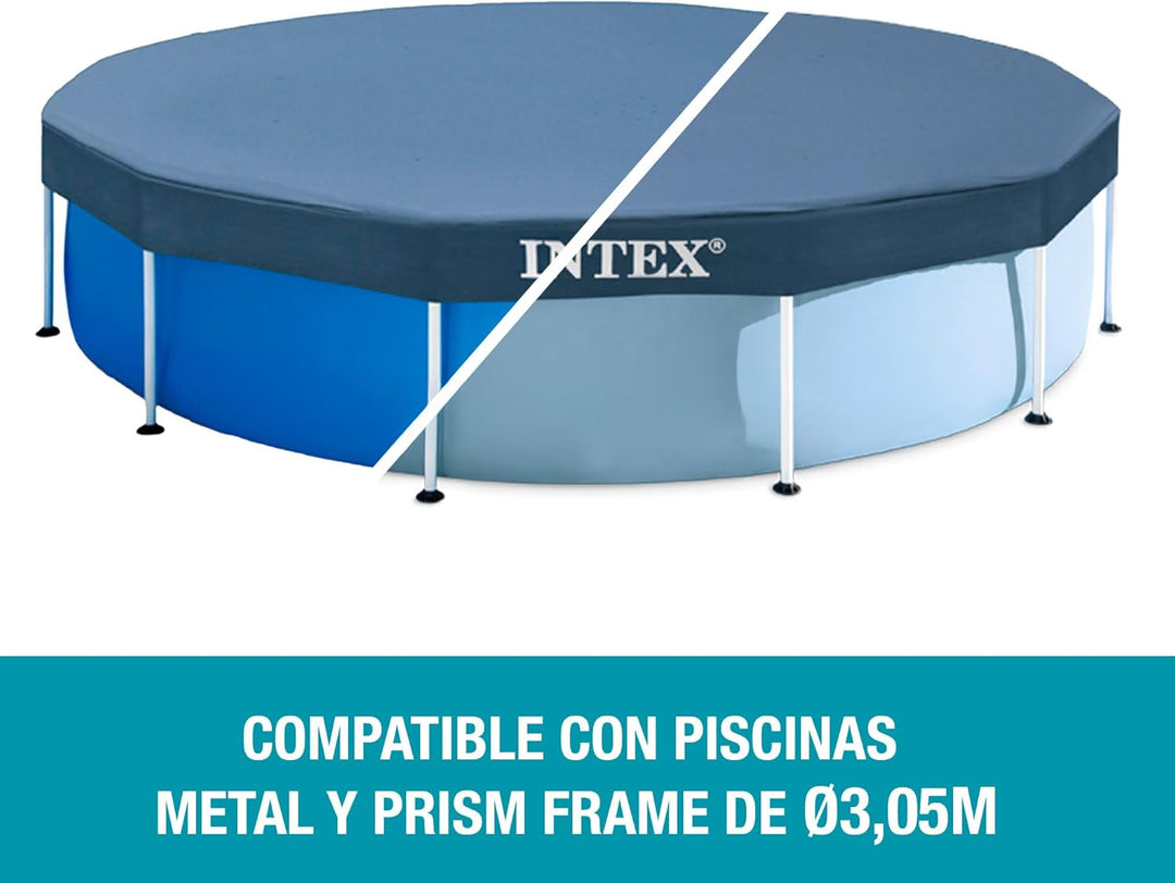 Intex Deluxe Pool Cover - Poolabdeckplane Deluxe - Ø 549cm - Für Ultra Frame Pool 549 Zentimeter, 54