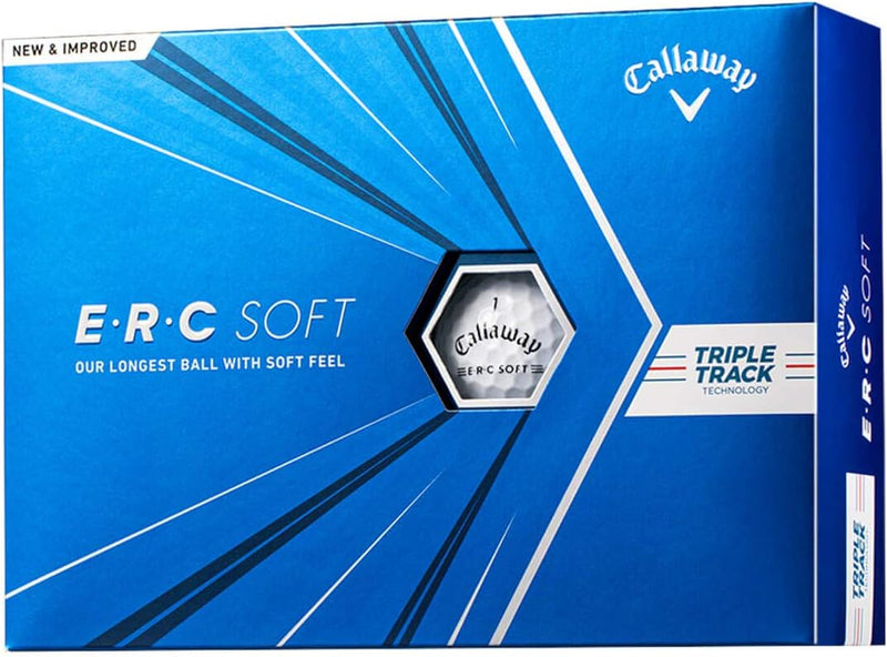 Callaway Golf ERC Triple Track Golfbälle 2021 Wei Einheitsgrösse Single, Wei Einheitsgrösse Single