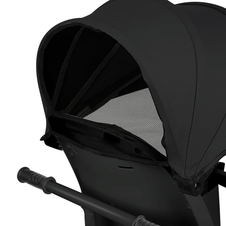 Kompakter Kinderwagen – bis 25 kg, neigbar, faltbar, mit Getränkehalter, Regenschutz, Sonnenblende (