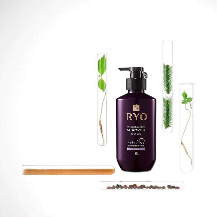 Ryoe Korean Jayang Shampoo for Oily Scalp Purple 400ml by Ryo