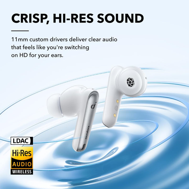 soundcore by Anker Liberty 4 NC Bluetooth-Kopfhörer mit Geräuschunterdrückung, 98,5% Noise Cancellin