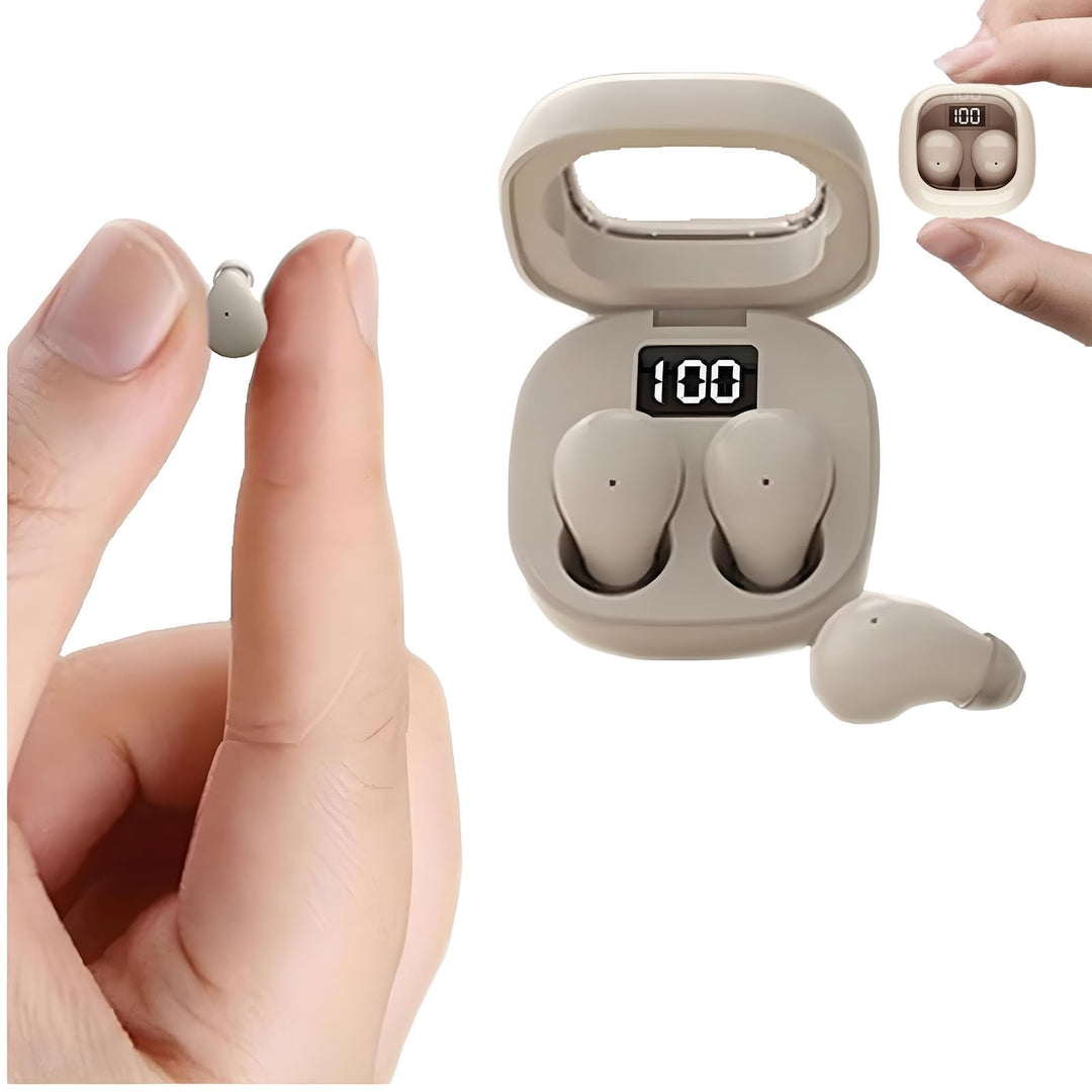 Unsichtbare kleine Mini Schlaf Kopfhörer kabellos Bluetooth im Ohr Wireless in Ear Kopfhörer Sleep E