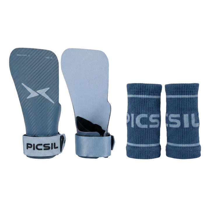 PICSIL Hawk Grips - Griffe Ohne Magnesium, Grip auf Sauberen Stangen, Dreilagig, Inklusive Handgelen