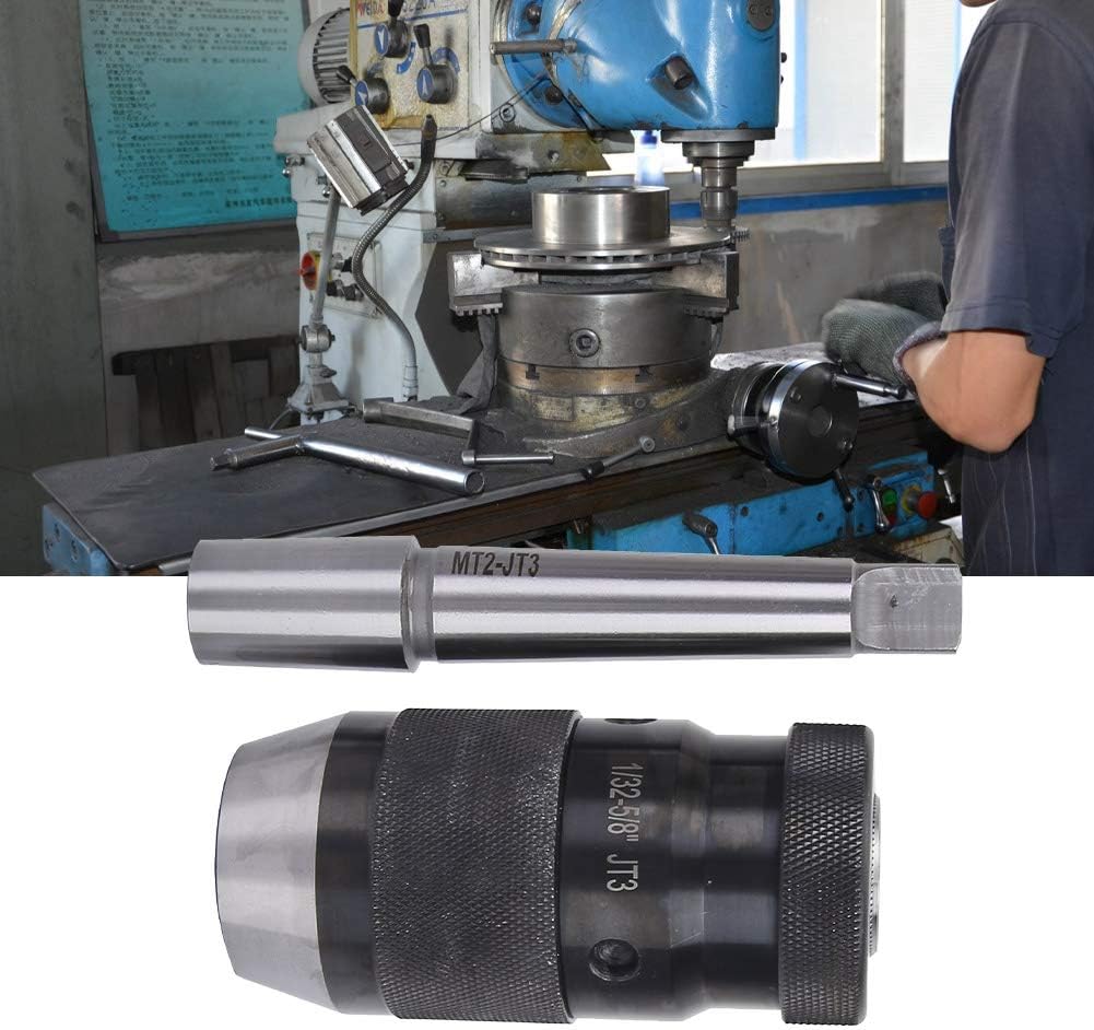 Schnellspannbohrfutter, 1/32 5/8 "JT3 Pro Serie Bohrfutter & JT3-MT2 Zylinderschaft CNC Geeignet für