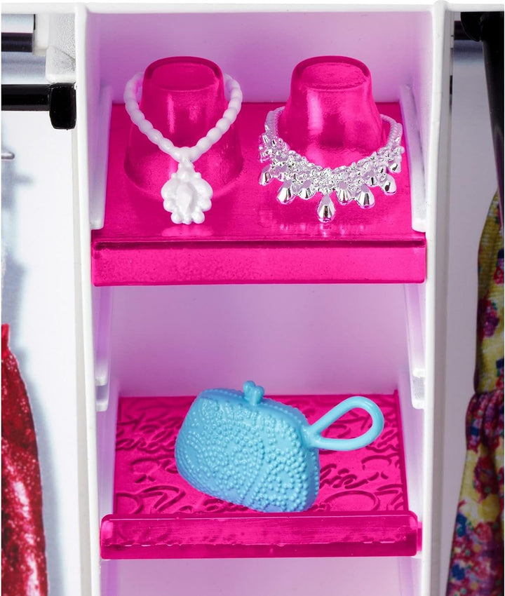 Mattel Barbie DMT57 - Barbie Kleiderschrank Single, Single