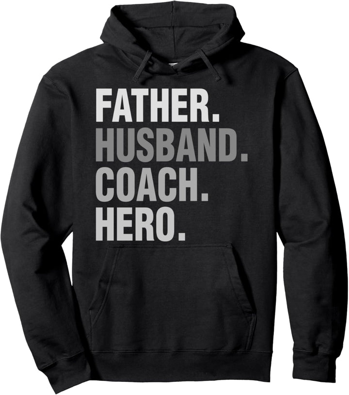 Vater Ehemann Coach Hero Pullover Hoodie