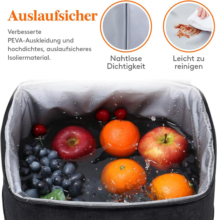 Lifewit 24L Kühl Rucksack Kühlrucksack Kühltasche Picknicktasche Gross Isoliert Cooler Bag Männer Fr