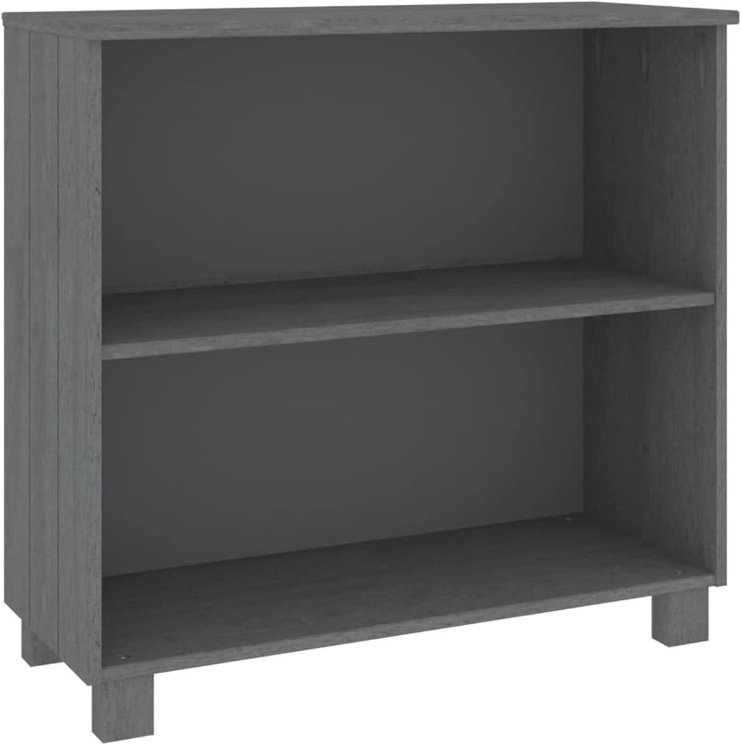 Gecheer Sideboard Kommode mit 2 Ablagen Beistellschrank Flurschrank Bücherschrank Mehrzweckschrank M
