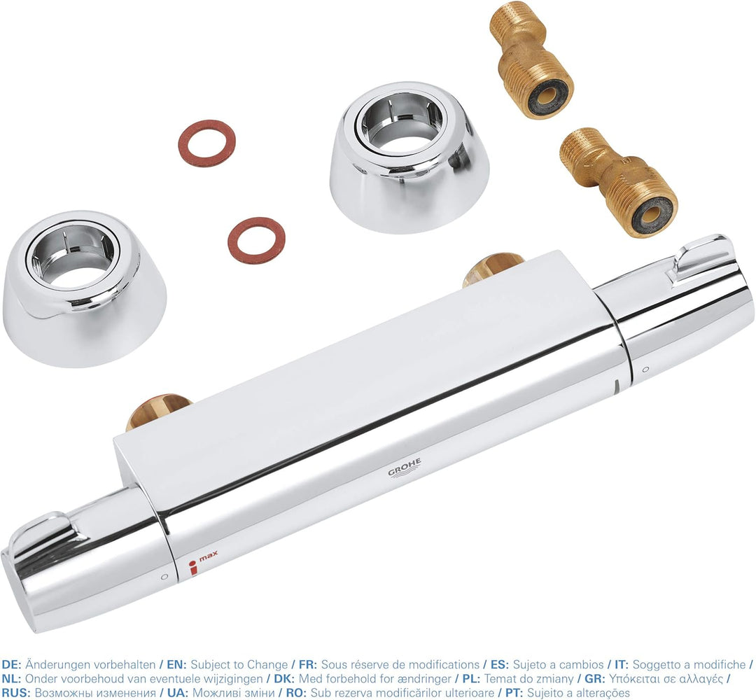 Grohe Grohtherm Special Thermostat-Brausebatterie, 1 Stück, 34667000 Brausearmatur, Brausearmatur
