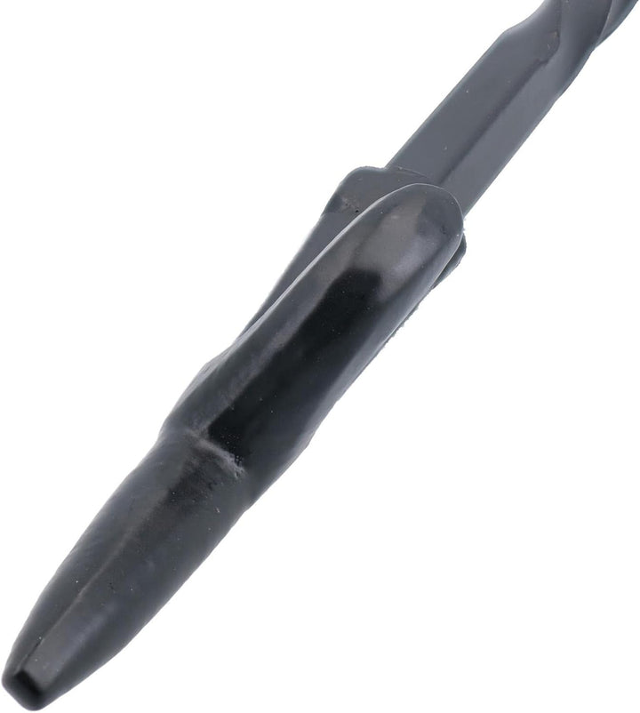 AB Tools 44,5 cm langer Haken mit Schlaufe oben, verdrehter Schürhaken, Feuer, Kohle, Holzbrenner, S