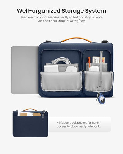 tomtoc 15,6 Zoll Tasche Hülle für 15,6" Acer Aspire/Nitro 5, 15.6 Lenovo IdeaPad, HP Pavilion/Envy,