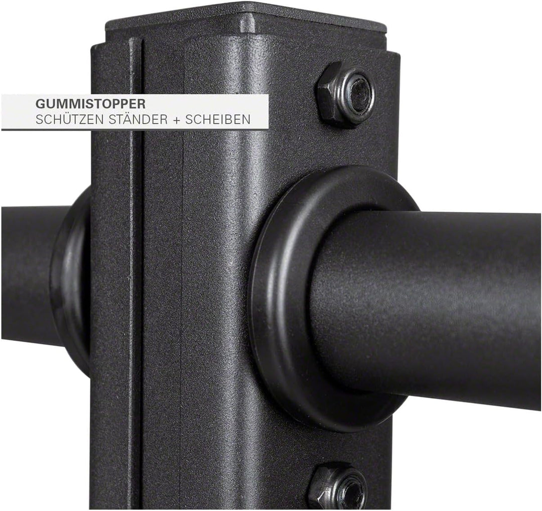 Sport-Tec Bumper Plate Rack für Olympia Scheiben + Stangen LxBxH 73,5x62,5x118,5 cm