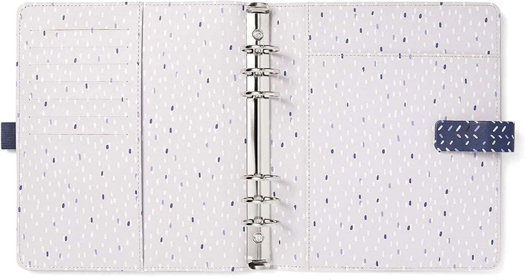 Filofax A5 Indigo Frost Organizer, 22-028742, Frost