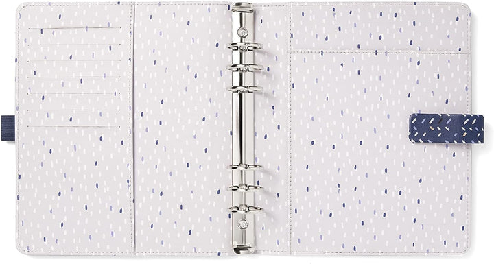 Filofax A5 Indigo Frost Organizer, 22-028742, Frost