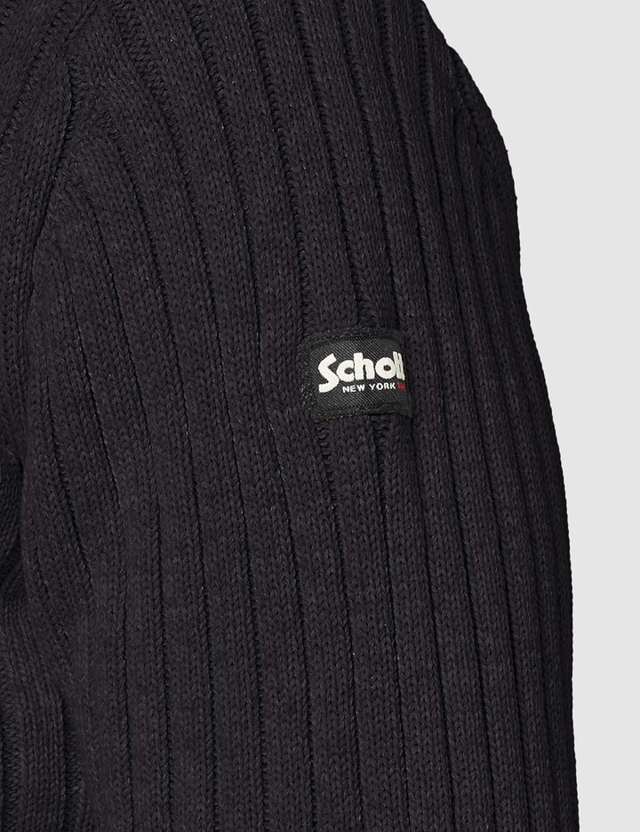 Schott NYC Herren Pullover, S Anthracite