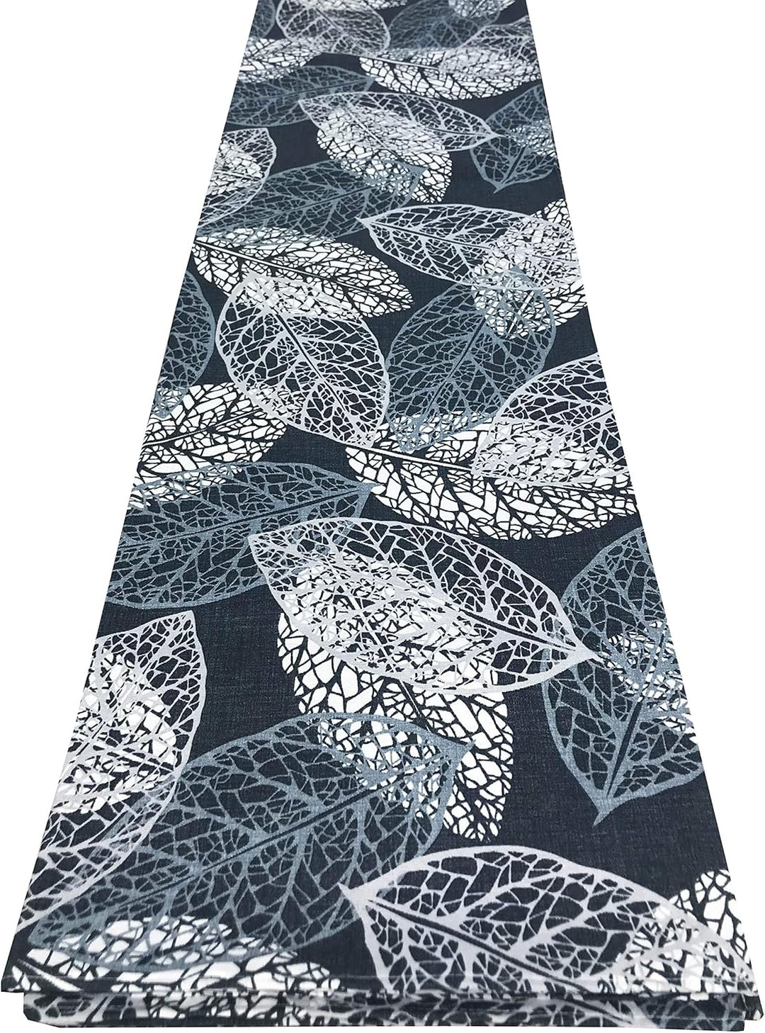 Tex Family Tagesdecke Gran Foulard Sofaüberwurf Stoff Loneta Blatt Leaf - Doppelbett 2 Quadrate Blat