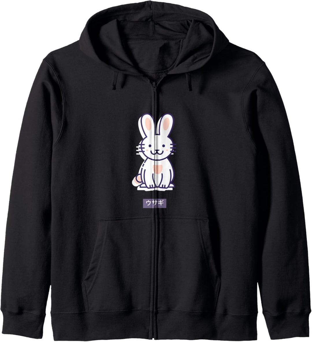 Usagi Cute Bunny Rabbit Design Kapuzenjacke