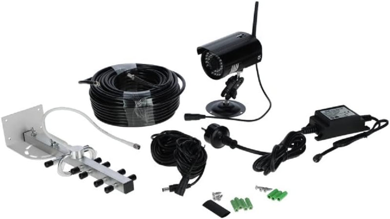Kerbl 1086 Kameraset inklusiv Antenne und Zubehör 2,4 GHZ