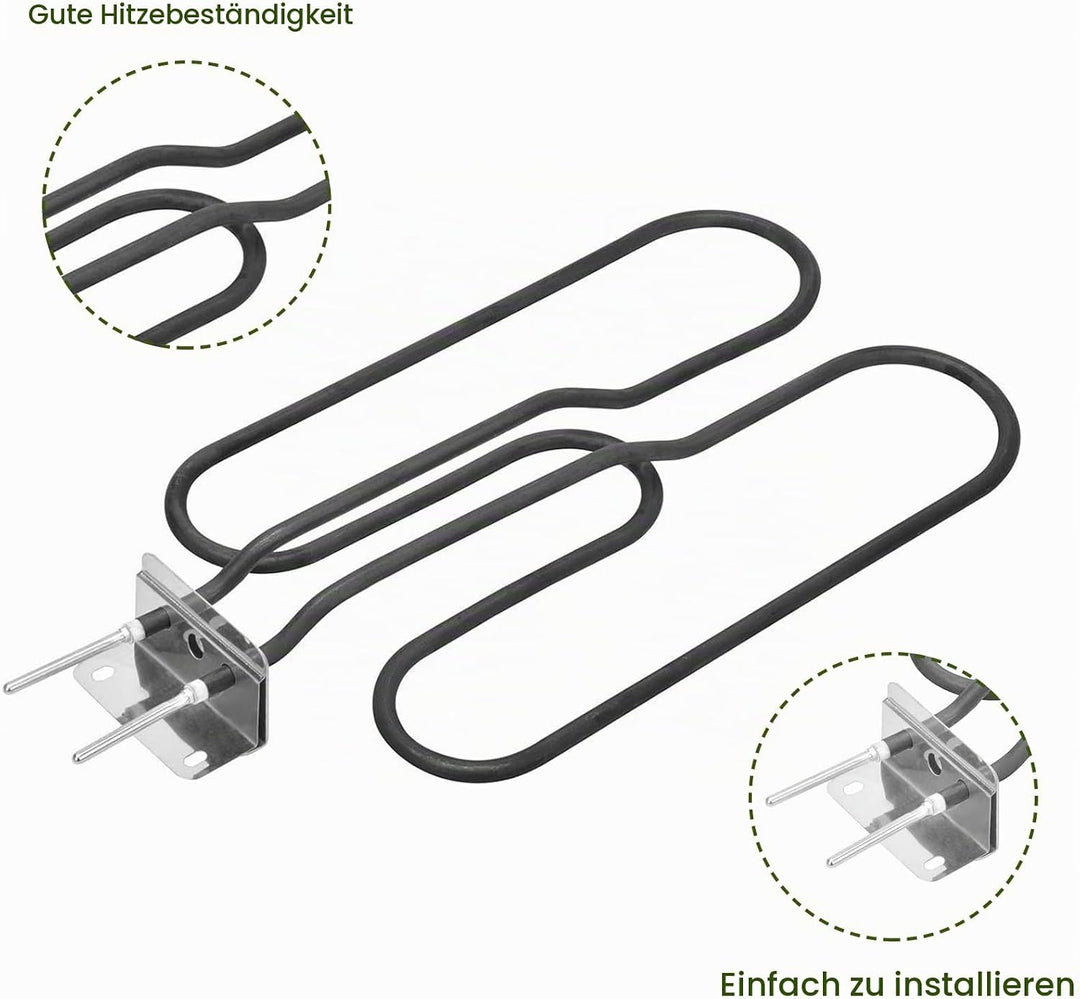 JAOGAUS Heizelement [Original Ersatzteil] für Elektrogrill Q140, Heizelement 66631 für Elektrogrill,