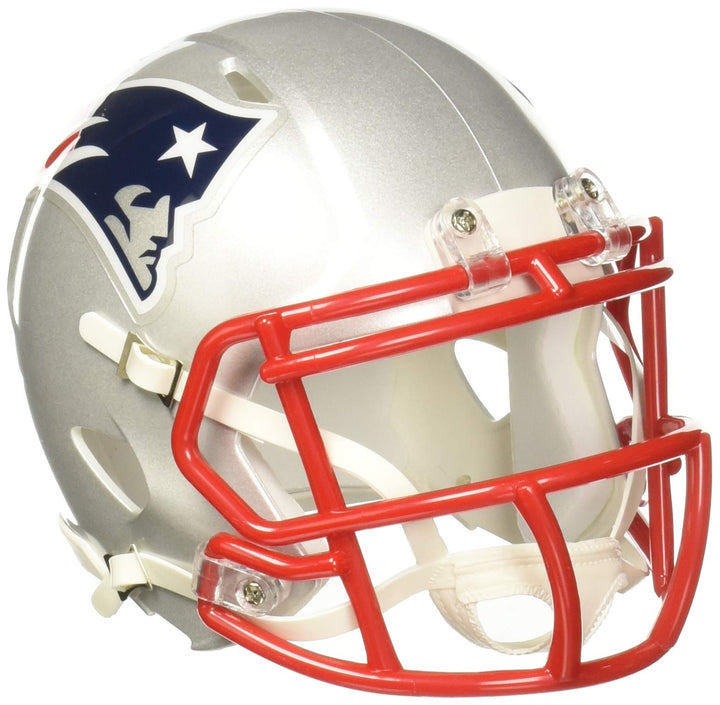 Riddell, Speed-Mini-Helm, NFL Revolution, Unisex England 7.5" x 6.5" New England Patriots, England 7