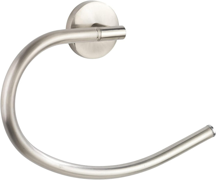 WENKO Handtuchring Mod. Cuba Matt, flexibel nach Oben und unten beweglicher Handtuchhalter, Massive