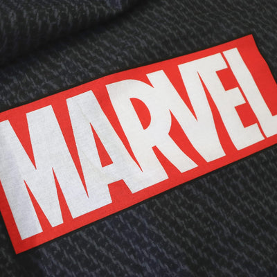CTI Marvel Home Identity Bettwäsche, 3 Stück, Bedruckt, 100 % Baumwolle, 140 x 200 cm, Schwarz / Rot