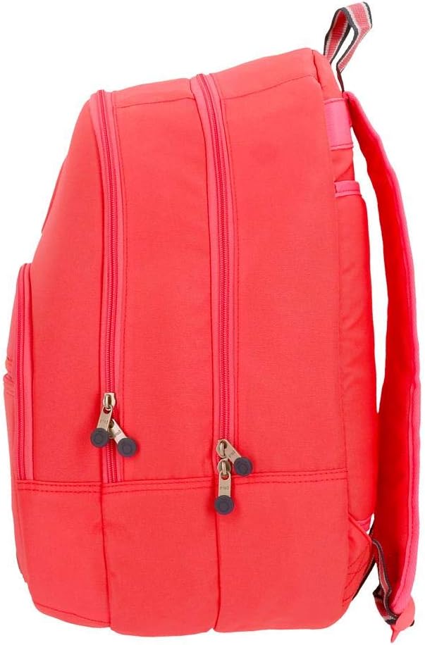 Enso Basic Doppelfach-Rucksack Orange 32x46x17 cms Polyester 25.02L Koralle Doppelter Rucksack, Kora