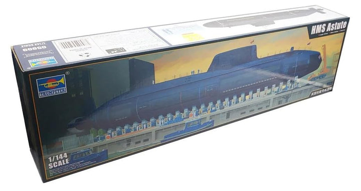 Trumpeter 005909 1/144 HMS Astute Plastikmodellbausatz, Modelleisenbahnzubehör, Hobby, Modellbau, Me