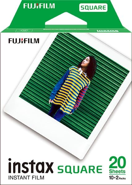 instax™ Square Film Doppelpack 2x10 20 Fotos