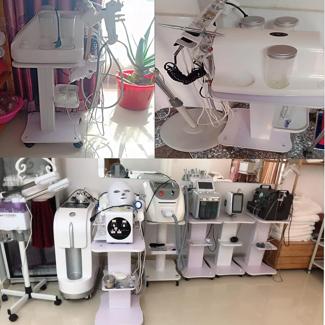 Beauty Salon Trolley,HOINCO Multifunktions-bewegliche Hand Trucks, Kleine Blasen Salon Wagen Ausrüst