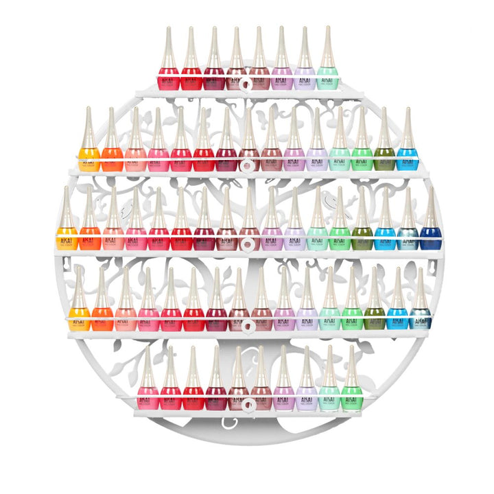 5-tier Metall Nagellackregal Wandregal