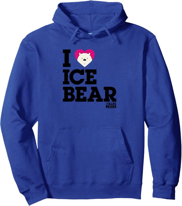 We Bare Bears Heart Ice Bear Pullover Hoodie