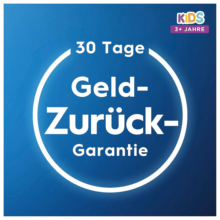 Oral-B Kids Spiderman Elektrische Zahnbürste für Kinder ab 3 Jahren, extra weiche Borsten, 2 Putzmod