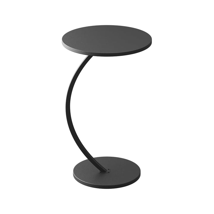 Vicco Beistelltisch Alvio, Schwarz, 40 x 60 cm | als Ablagefläche für Wohnzimmer oder Schlafzimmer e